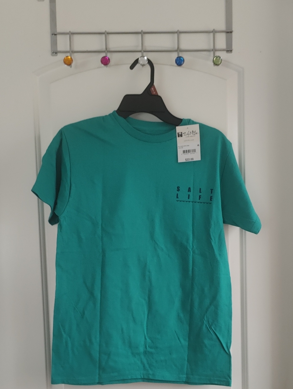 Salt Life Women Short Sleeve Tee — Teal